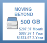 500GB Online Backup Storage